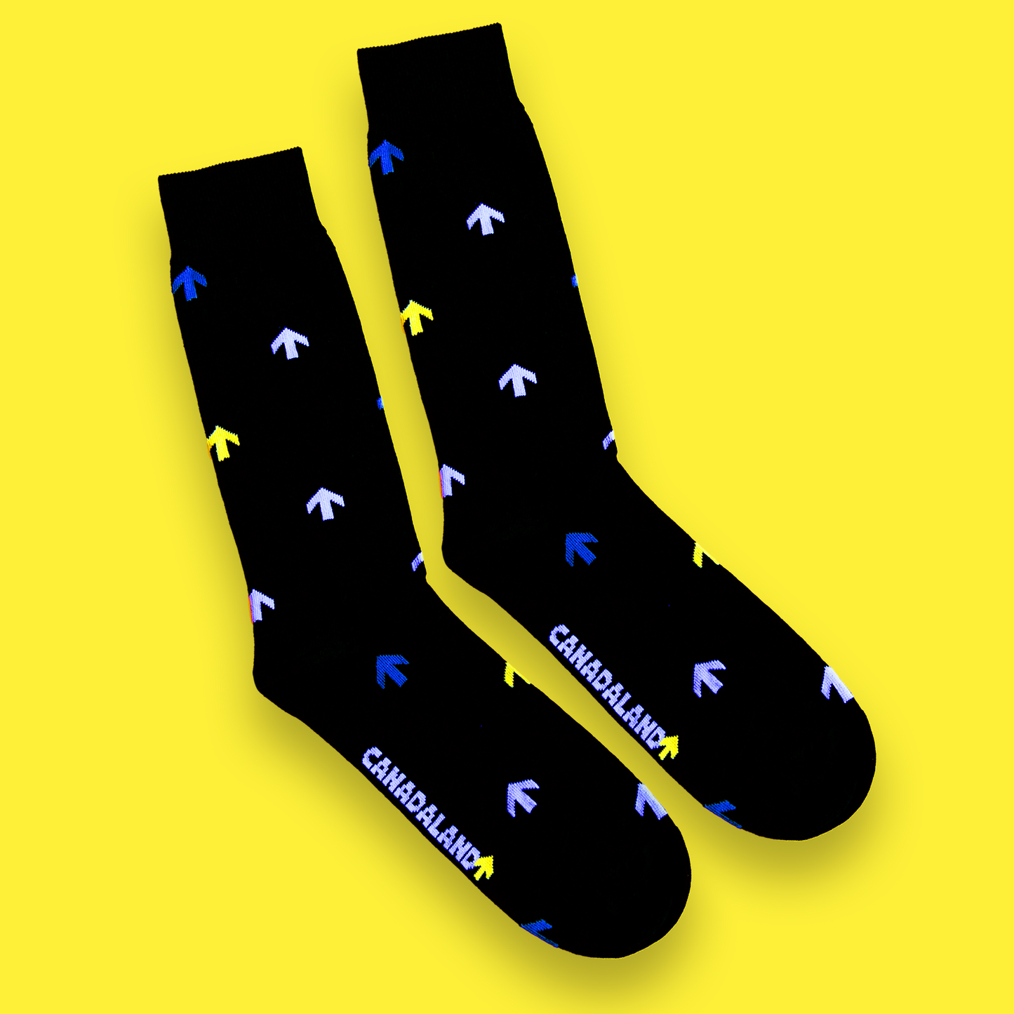 CANADALAND Socks: Black